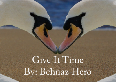 Give It Time – By Behnaz Hero